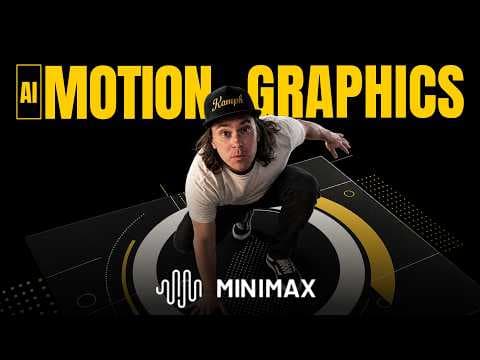 Best AI for MOTION GRAPHICS and ANIMATION - Minimax H3