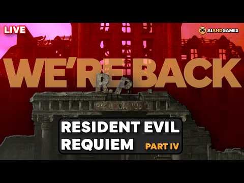 We're Back at RPD - Playing Resident Evil: Requiem (Part IV) | Livestream