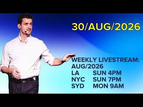 30/Aug/2026 - Your questions Part 3... New keynote slides... - LifeArchitect.ai LIVESTREAM