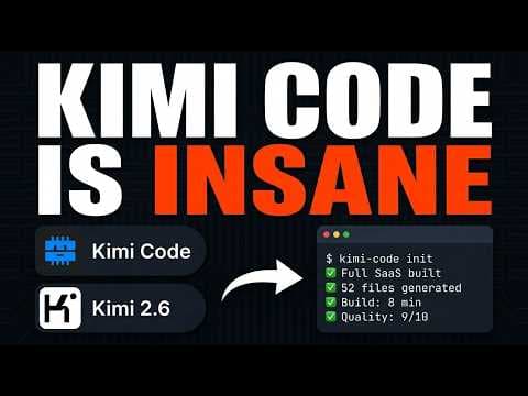 Kimi 2.6 + Kimi Code CLI Just Dropped and It Rivals Claude Code