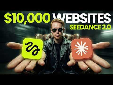 Claude Code + Seedance 2.0 = $10K Websites (Kling + Sora Are Dead)