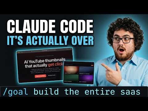 /goal + Opus 5 Low = Full SaaS Apps INSANTLY (Claude Code)