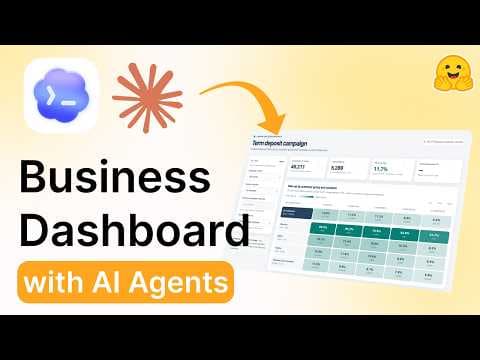 Build a Business Dashboard with AI in MINUTES (for dummies...)