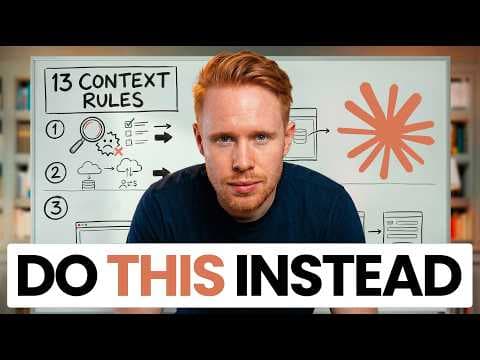 How I Save Over 50% of My Claude Code Context (12 Rules)