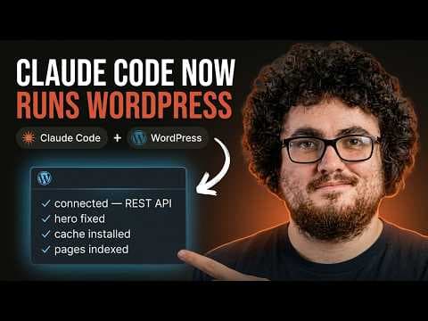 Claude Code Can Now Run Your Entire WordPress Site (Here's How)