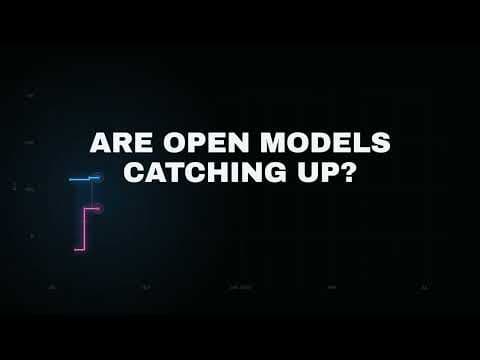 Are open models catching up? 

The best open-weight model vs the best closed model on our internal w