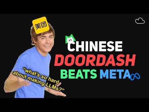 How Chinese DoorDash Is Making Better LLMs Than Meta