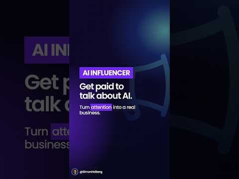 How to Make Money as an AI Influencer