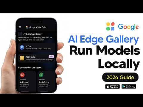 Google AI Edge Gallery Tutorial - How To Run LLMS Locally On Your Phone