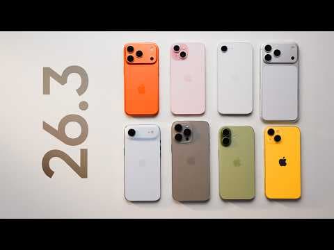 Обновляемся на iOS 26.3 (сравнение автономности на всех версиях iOS 26)