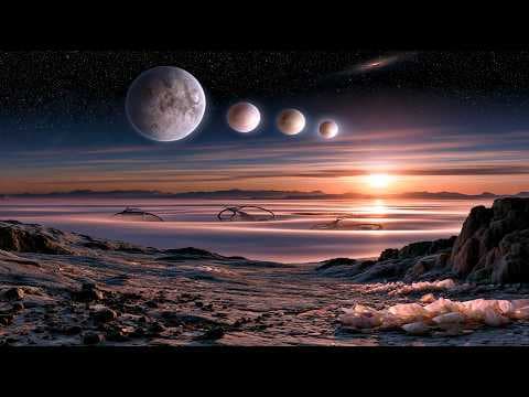 Timeless Journeys | Dreamy Space Ambient Music & Cosmic Alien Landscapes | 4K HDR 60 FPS