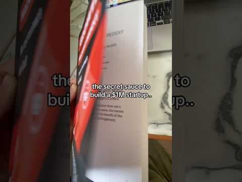 the secret sauce to build a $1M startup with reddit..