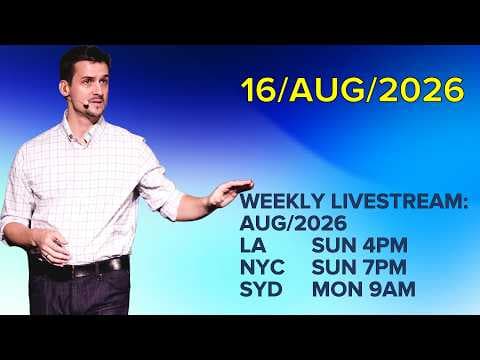 16/Aug/2026 - Your questions... Recursive self-improvement (RSI)... - LifeArchitect.ai LIVESTREAM