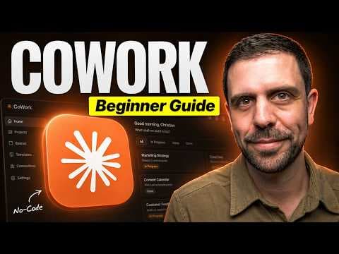 How to Use Claude CoWork As a Non Technical Person (Beginners Guide)