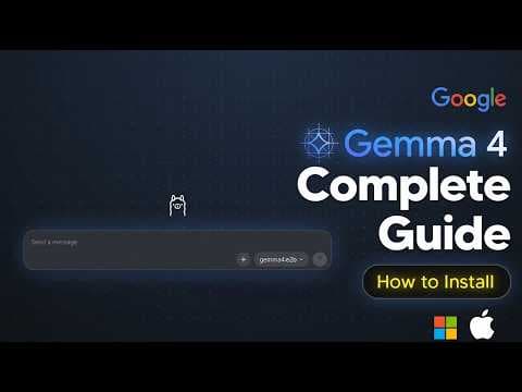 How To Install Gemma 4 - How To Download Gemma 4 Locally (Ollama)