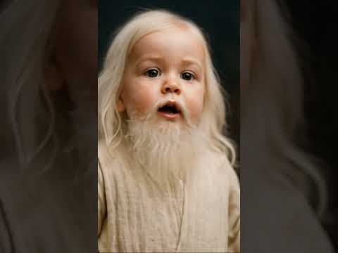 Baby Gandalf the White + Baby Aragorn and Legolas