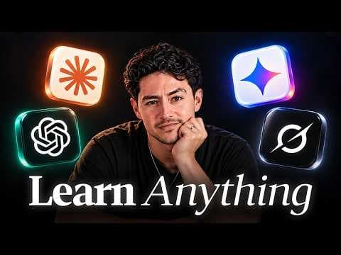 How I Learn Complex Skills & Difficult Subjects So Fast with AI
