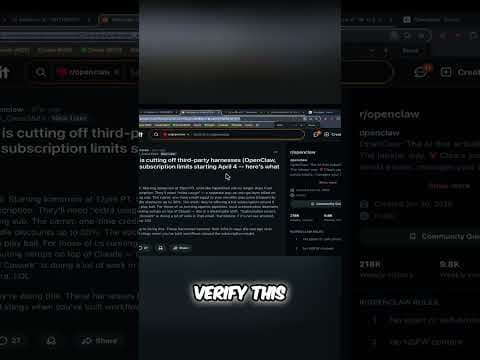 Anthropic Bans OpenClaw: The AI War Escalates! #shorts