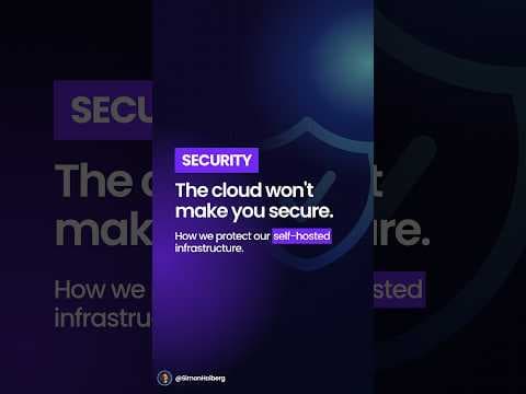 How I Secure My Self-Hosted Infrastructure