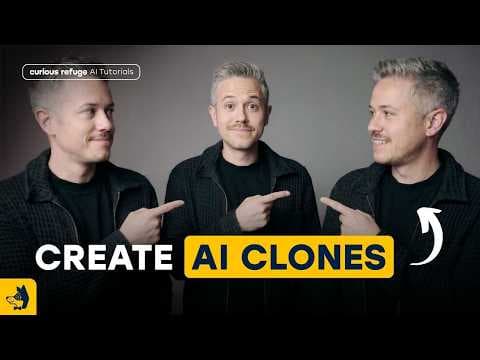 I Cloned Myself with AI… Here’s the NEW Workflow