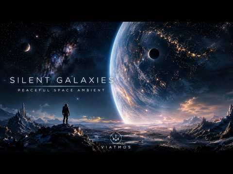 Silent Galaxies — Peaceful Space Ambient & Journey Through Vast Cosmic Worlds | 4K