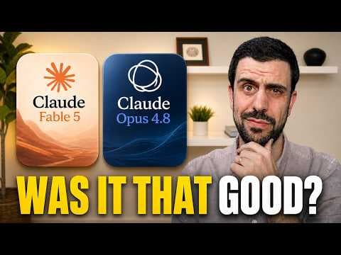 Claude Fable vs Opus 4.8: How Big Was the Upgrade REALLY?