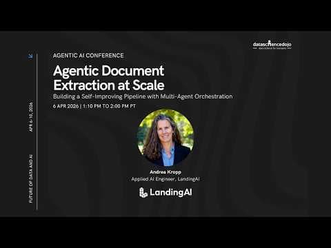 Tutorial: @landingai Pipelines That Self-Improve | Future of Data and AI | Agentic AI Conference