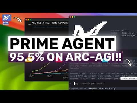 Prime Agent + V4 Flash,Claude,Codex: This is OPEN & TECHNICALLY the BEST AGENT HARNESS YET!