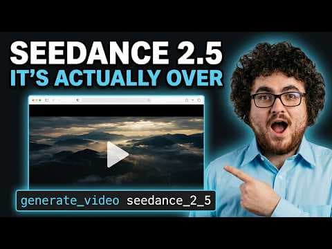 New Seedance 2.5 + Higgsfield MCP + Claude Code = $1M Sites INSTANTLY