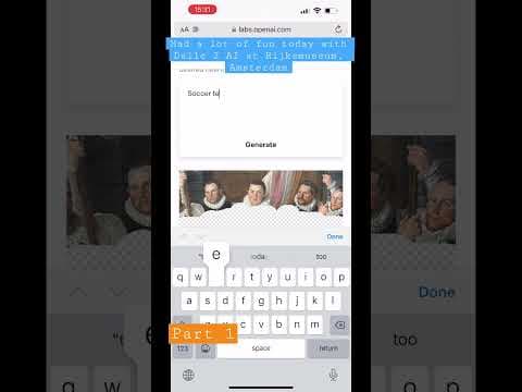 Dalle 2 in Rijksmuseum, part 1