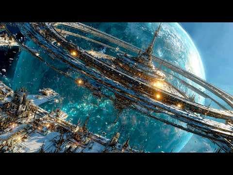 Planet of the Ancients — Space Ambient Music & Cinematic Sci-Fi Landscapes | 4K