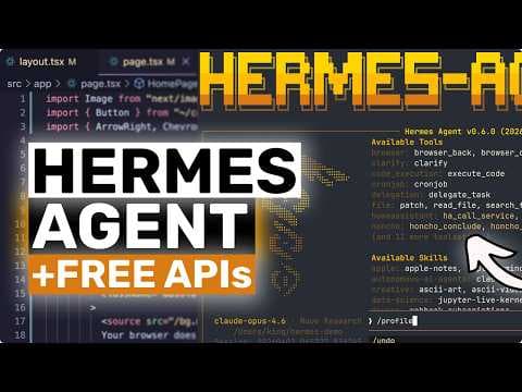 Hermes Agent + Free Unlimited GLM-5.1,Kimi API: RIP OpenClaw! This SELF-EVOLVING Agent is WAY BETTER