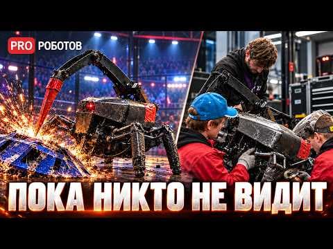 Мы попали за кулисы БИТВЫ РОБОТОВ