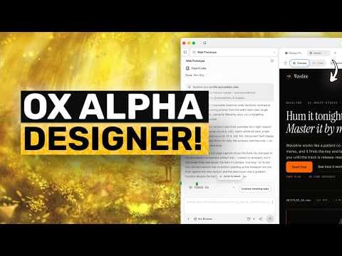 Ox Alpha DESIGNER: THIS SHOULD NOT BE FREE!!