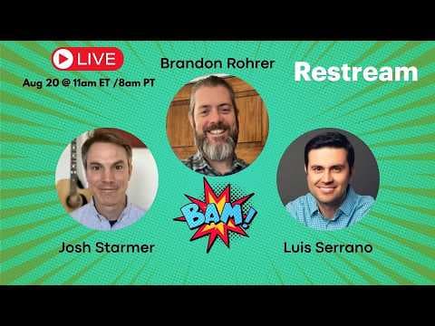 TRIPLE BAM!!! With Josh, Luis and special guest Brandon Rohrer