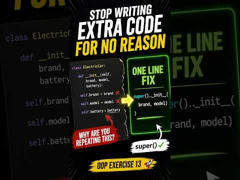 You're Writing 3 Extra Lines Every Time