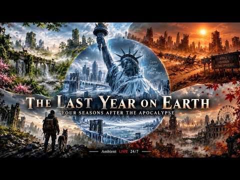 The Last Year on Earth — Four Seasons of the Apocalypse | Ambient LIVE 24/7