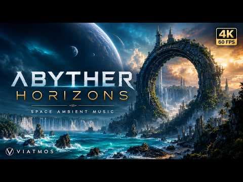 Abyther Horizons — Space Ambient Music & Journey Through Cosmic Landscapes | 4K 60 FPS