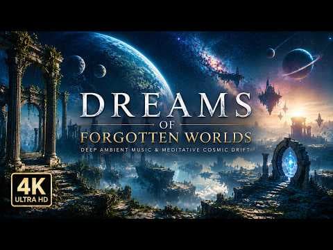 Dreams of Forgotten Worlds — Deep Ambient Music & Meditative Cosmic Drift | 4K
