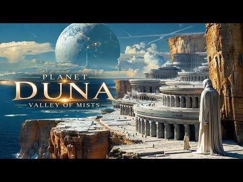 PLANET: DUNA | Mystery of the Valley of Mists | Space Ambient Music | 4K