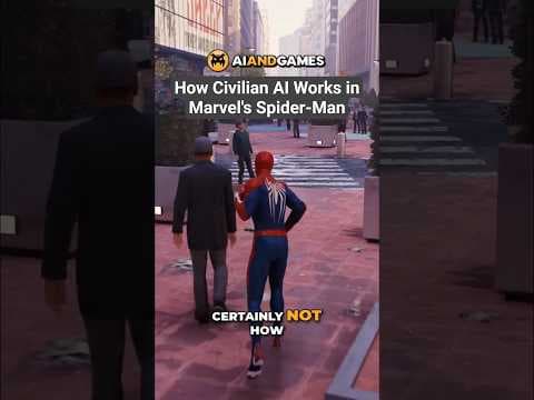 How Civilian AI works in Marvel's Spider-Man.