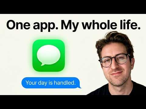 Make iMessage your AI executive assistant