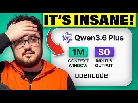 Qwen3.6 Plus is COMPLETELY FREE (1M Context + $0 Tokens)