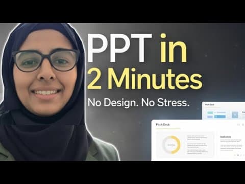 Create a PPT in 2 Minutes & Publish It to a Domain | A Smarter Way to Build Presentations Using AI