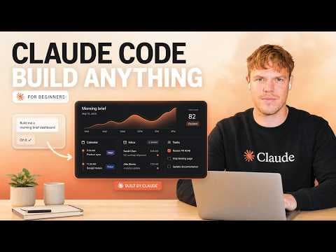 How To Use Claude Code To Build Anything (for beginners)