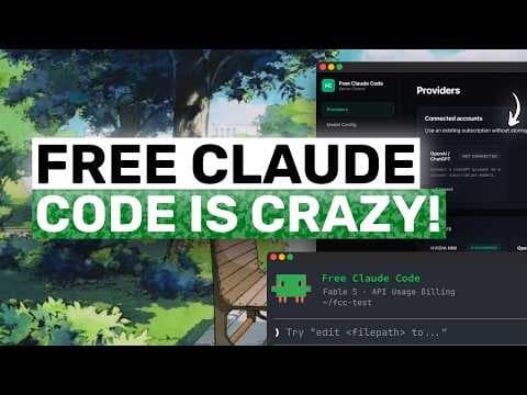 Free Claude Code (FCC): So, this SIMPLE Tool makes Claude Code FREE - OFFICIALLY!?