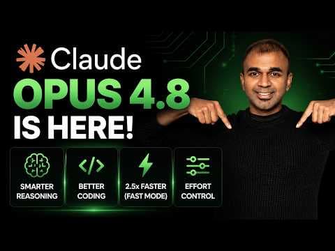 Claude Opus 4.8 is Here — Same Price, 4x Fewer Code Bugs