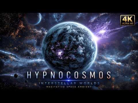 Hypnocosmos — Cinematic Interstellar Worlds with Meditative Space Ambient Music | 4K