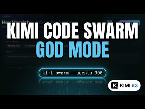 Moonshot AI COOKED: Kimi K3 Code Swarm is ABSOLUTELY INSANE