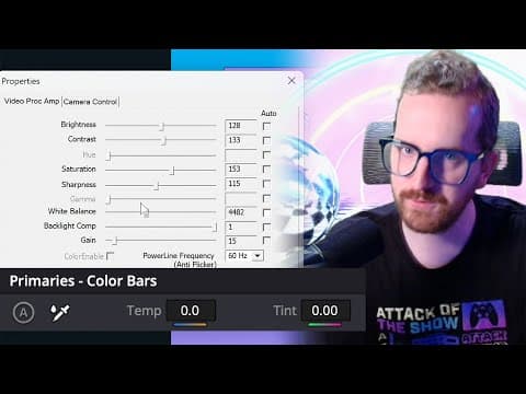 WEBCAM SETTINGS GUIDE for Streamlabs Desktop!